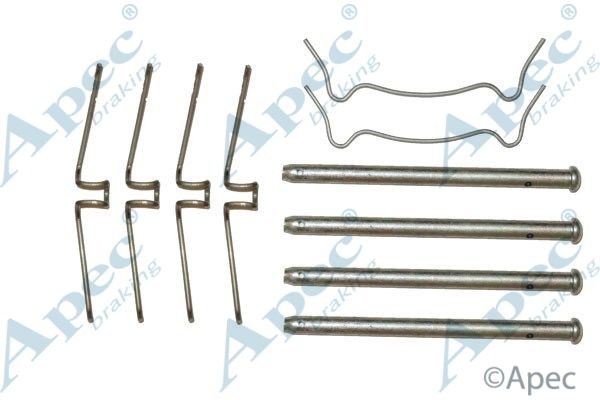 APEC BRAKING Комплектующие, колодки дискового тормоза KIT258